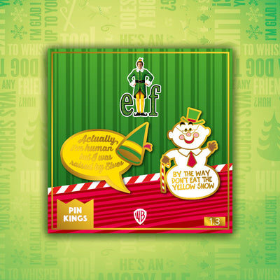 Pin Kings Elf Christmas Enamel Pin Badge Set 1.3