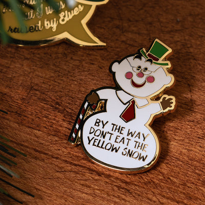 Pin Kings Elf Christmas Enamel Pin Badge Set 1.3