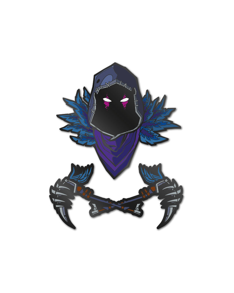 Pin Kings Fortnite Enamel Pin Badge Set 1.1 - Raven