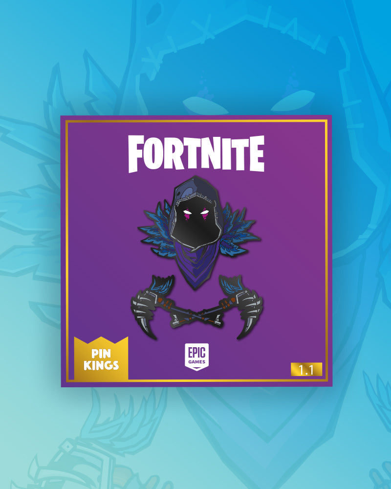 Pin Kings Fortnite Enamel Pin Badge Set 1.1 - Raven