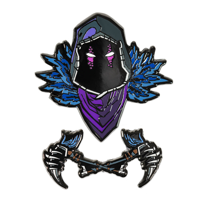 Pin Kings Fortnite Enamel Pin Badge Set 1.1 - Raven