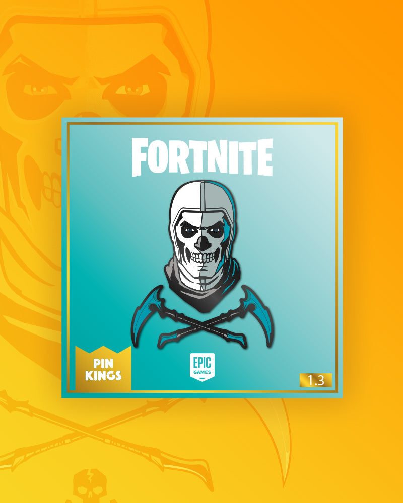 Pin Kings Fortnite Enamel Pin Badge Set 1.3 - Skull Trooper