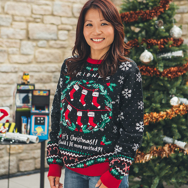 Friends ‘Could I BE more excited’ Christmas Jumper / Ugly Sweater