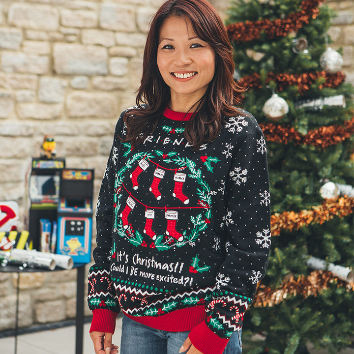 Friends ‘Could I BE more excited’ Christmas Jumper / Ugly Sweater