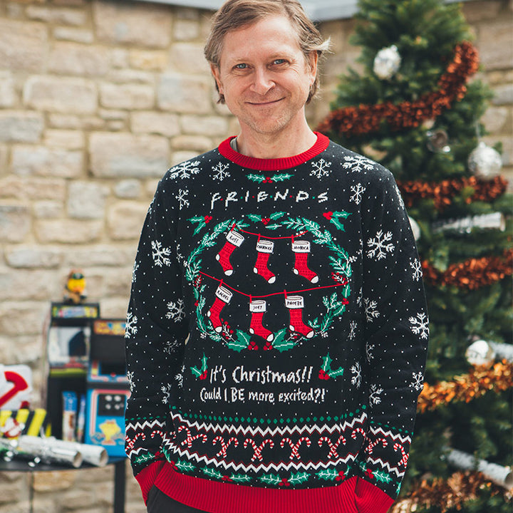 Friends ‘Could I BE more excited’ Christmas Jumper / Ugly Sweater