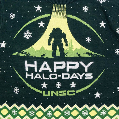 Official Halo ‘Happy Halo-Days’ Christmas Jumper / Ugly Sweater