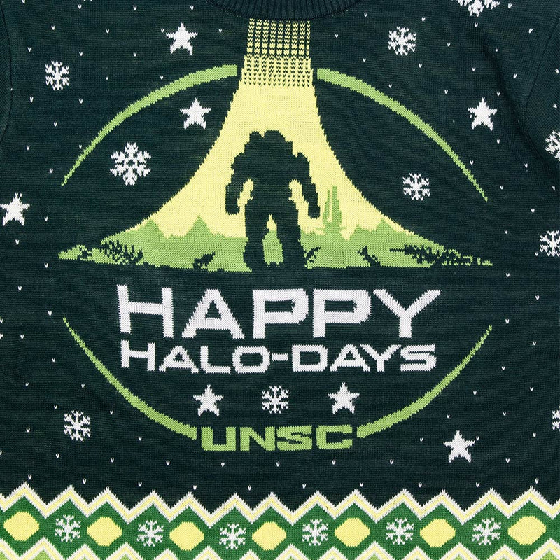 Official Halo ‘Happy Halo-Days’ Christmas Jumper / Ugly Sweater