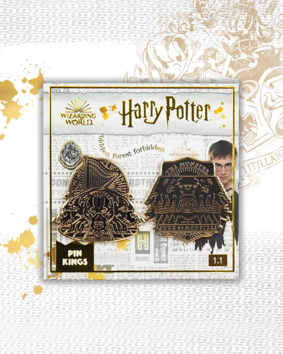 Pin Kings Harry Potter Enamel Pin Badge Set 1.1 - Book of Monsters & Fluffy
