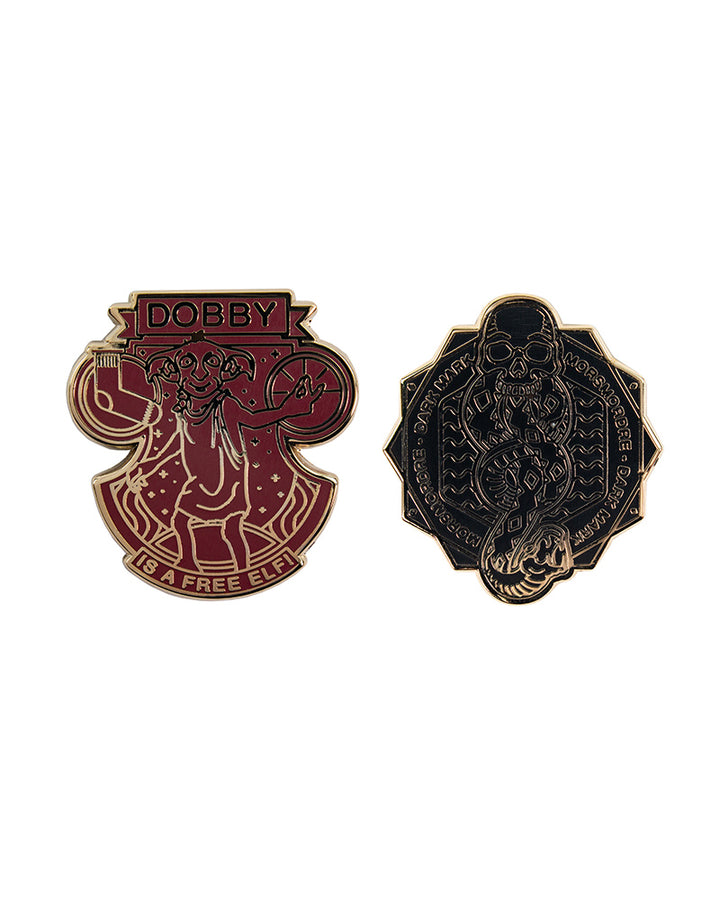 Harry Potter Enamel Pin Badge Set 1.3 - Dark Mark & Dobby