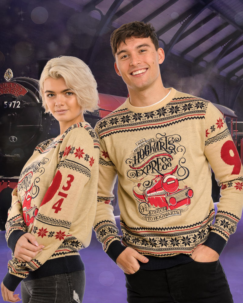 Official Harry Potter Hogwarts Express Christmas Jumper / Ugly Sweater