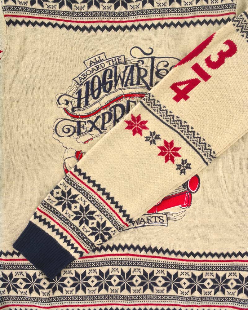 Official Harry Potter Hogwarts Express Christmas Jumper / Ugly Sweater