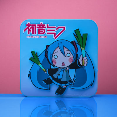 Official Hatsune Miku 3D Desk Lamp / Wall Light