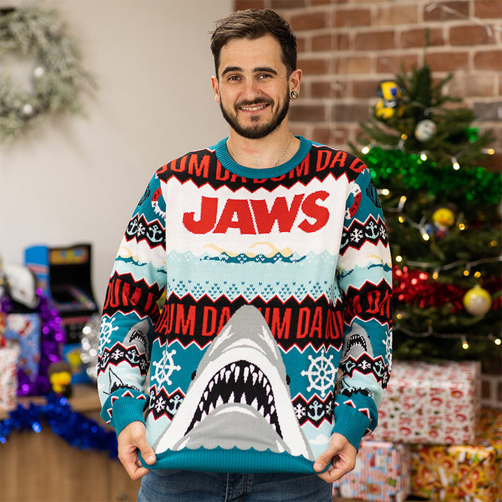 Jaws DA DUM Christmas Jumper / Ugly Sweater