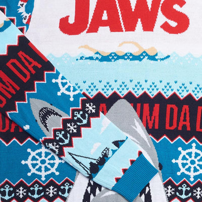 Official Jaws DA DUM Christmas Jumper / Ugly Sweater