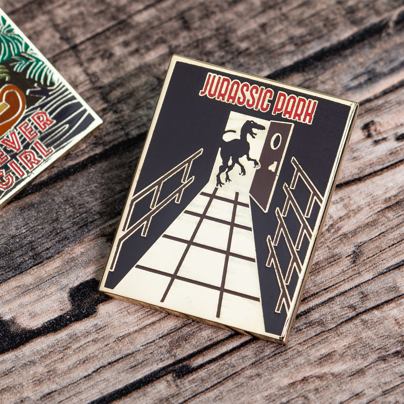 Pin Kings Jurassic Park Enamel Badge Set 1.3