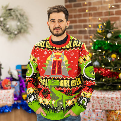 Official Jurassic Park Christmas Jumper / Ugly Sweater