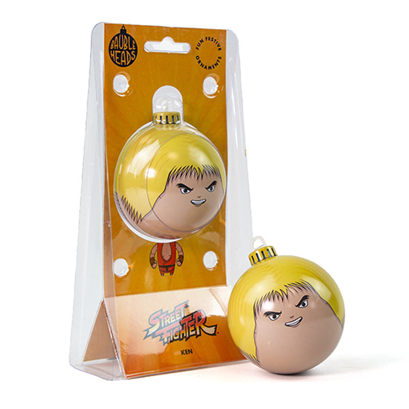 Bauble Heads Street Fighter ‘Ken’ Christmas Decoration