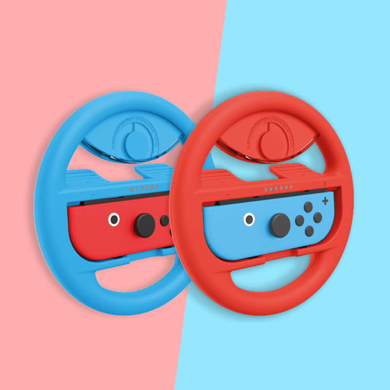 Official Numskull Nintendo Switch Steering Wheel & Grip (4 pack)