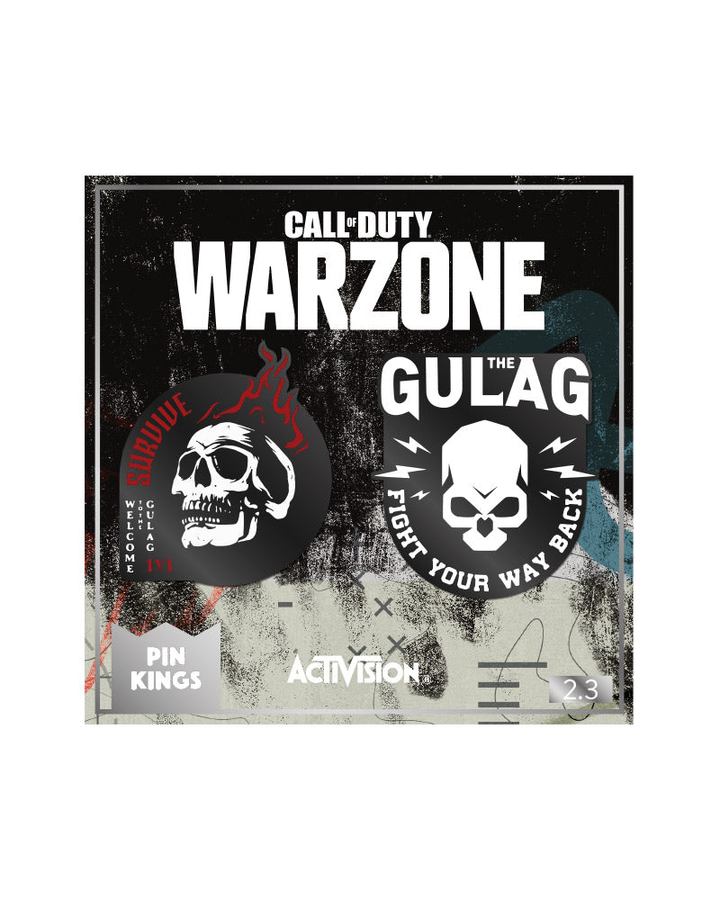 Pin Kings Call of Duty Warzone Enamel Pin Badge Set 2.3