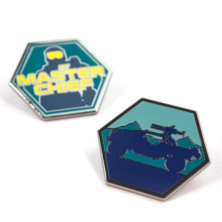 Halo Enamel Pin Badge Set 1.1
