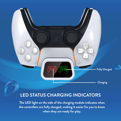 Numskull PlayStation 5 / PS5 Fast Charge Twin Charging Dock