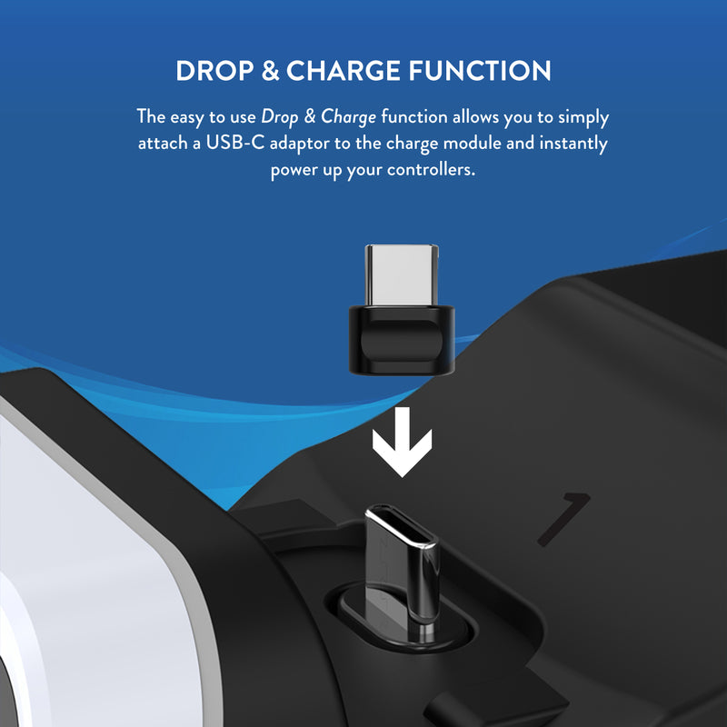 Numskull PlayStation 5 / PS5 Fast Charge Twin Charging Dock