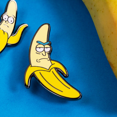 Pin Kings Rick and Morty Enamel Pin Badge Set 1.3 – Banana Rick & Morty