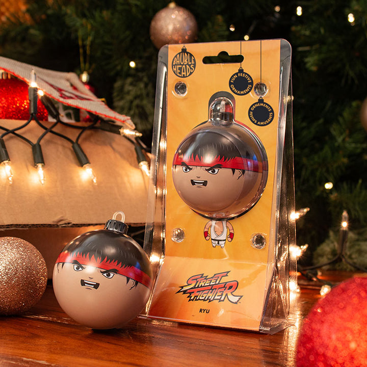 Bauble Heads Street Fighter ‘Ryu’ Christmas Decoration