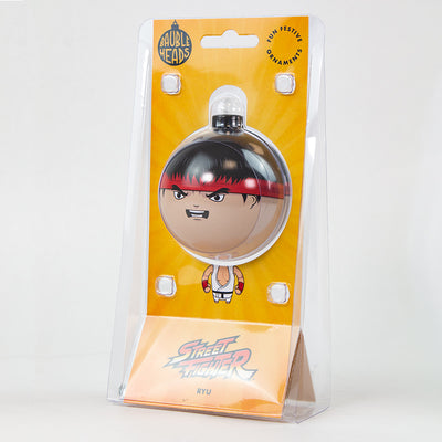 Bauble Heads Street Fighter ‘Ryu’ Christmas Decoration / Ornament