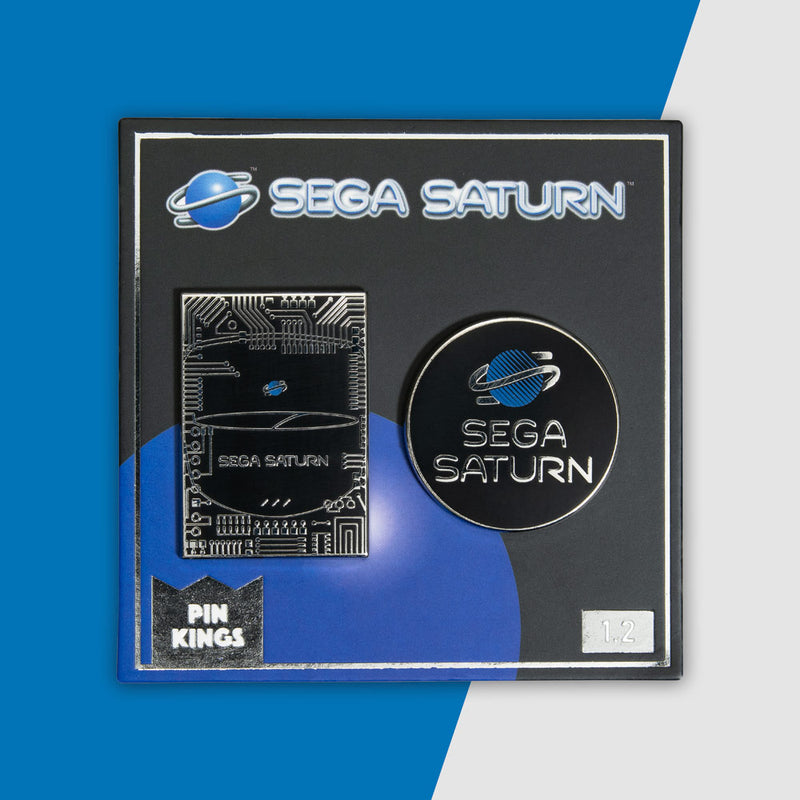 Pin Kings SEGA Saturn Pin Badge 1.2