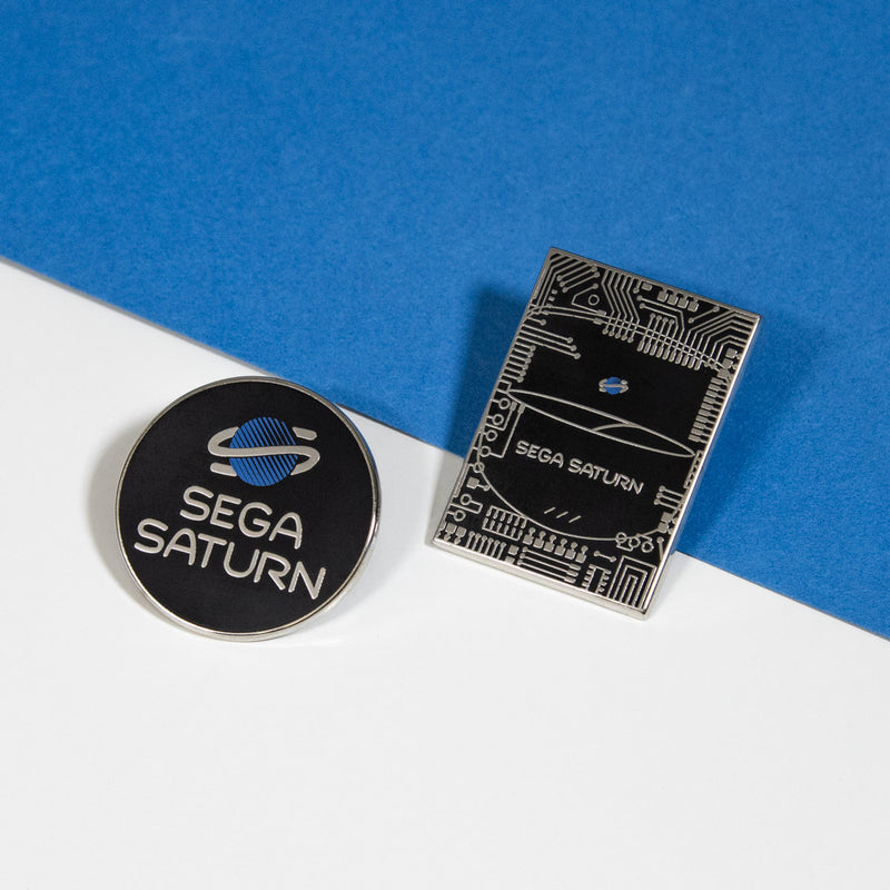 Pin Kings SEGA Saturn Pin Badge 1.2