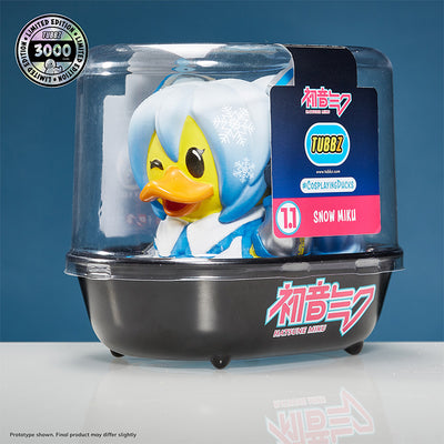 Hatsune Miku Snow Miku TUBBZ Cosplaying Duck Collectible