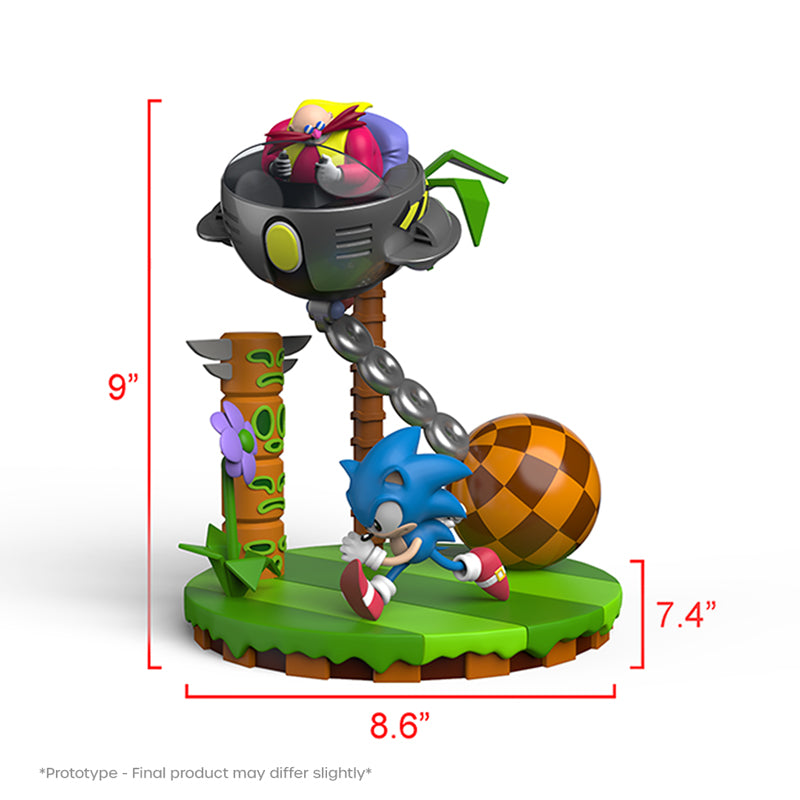 Official Sonic The Hedgehog 30th Anniversary Statue