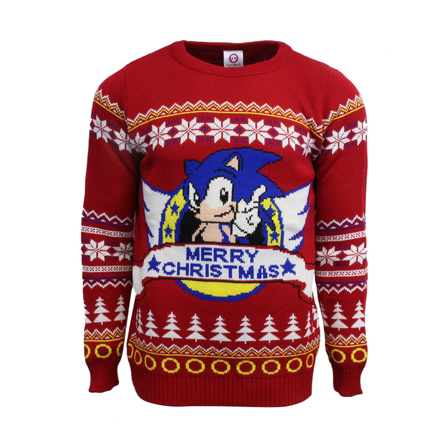 Vintage karácsonyi pulóver - Sonic Christmas Vintage karácsonyi pulóver - Sonic Christmas