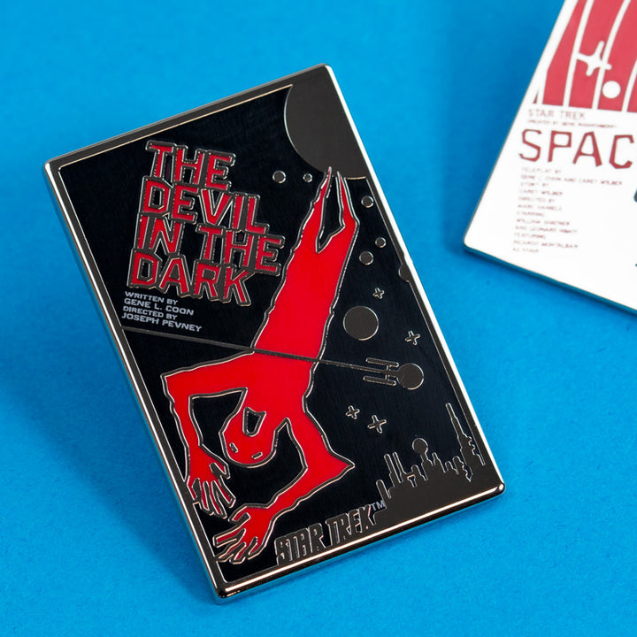 Star Trek Enamel Pin Badge Set 1.2 – The Devil in the Dark & Space Seed