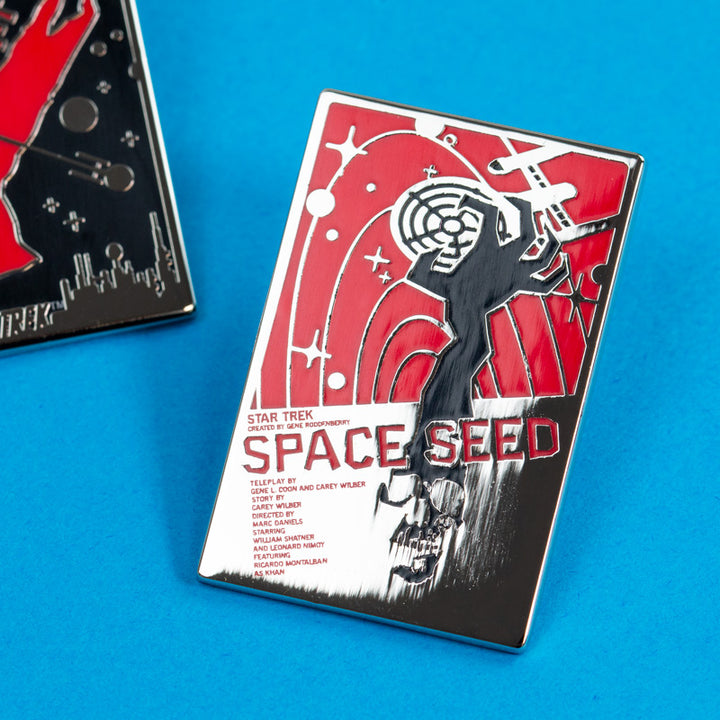 Star Trek Enamel Pin Badge Set 1.2 – The Devil in the Dark & Space Seed