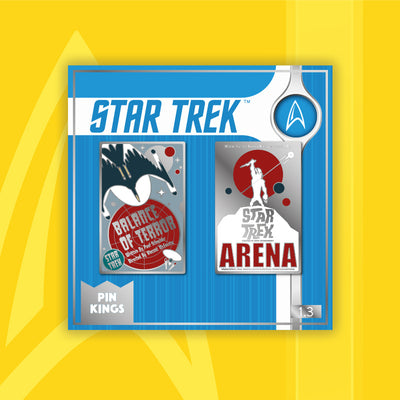 Pin Kings Star Trek Enamel Pin Badge Set 1.3 – Balance of Terror & Arena