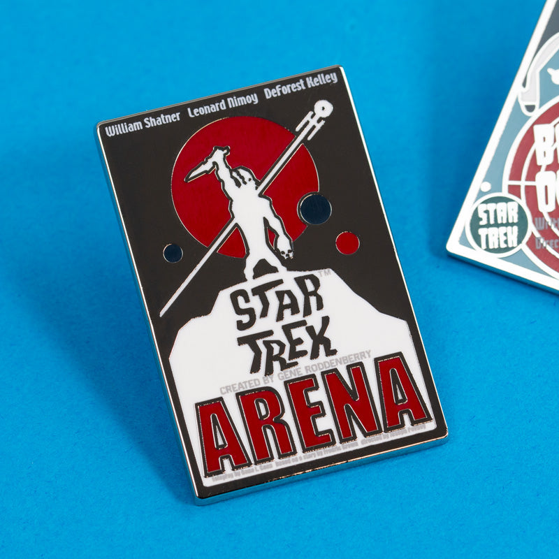 Pin Kings Star Trek Enamel Pin Badge Set 1.3 – Balance of Terror & Arena