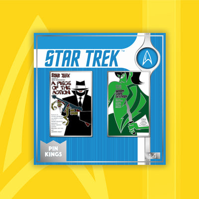 Pin Kings Star Trek Enamel Pin Badge Set 1.4 – A Piece of Action & Whom Gods Destroy