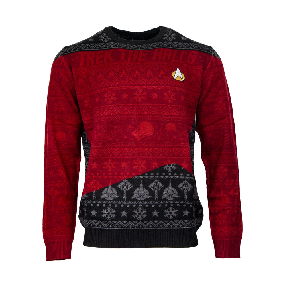 Star Trek ‘Trek The Halls’ Christmas Jumper / Ugly Sweater