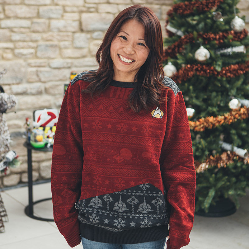 Star Trek 'Trek The Halls' Christmas Jumper Ugly Sweater