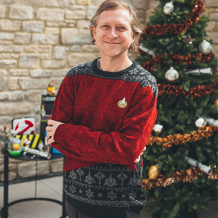 Star Trek ‘Trek The Halls’ Christmas Jumper / Ugly Sweater