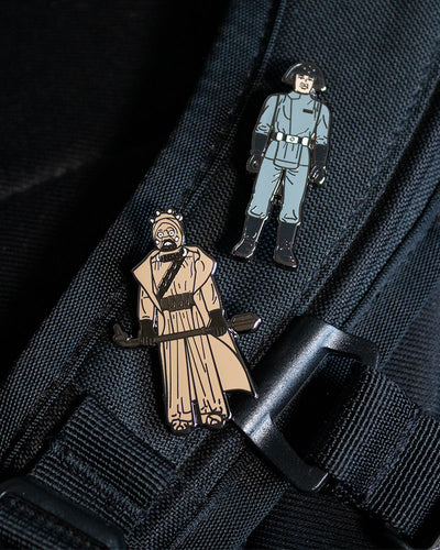 Pin Kings Star Wars Enamel Pin Badge Set 1.6 - Tusken Raider and Imperial Death Star Technician (Geek Store Exclusive)