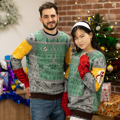 Official Boba Fett Difuzed Christmas Jumper / Ugly Sweater