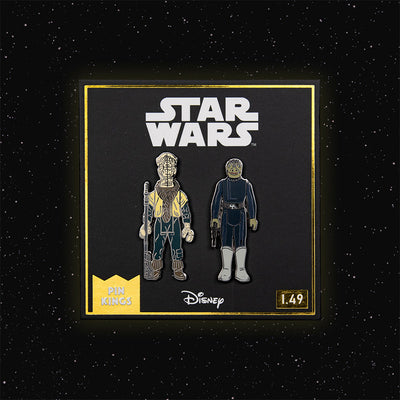 Pin Kings Star Wars Enamel Pin Badge Set 1.49 – Yak Face and Snaggletooth (Variant)
