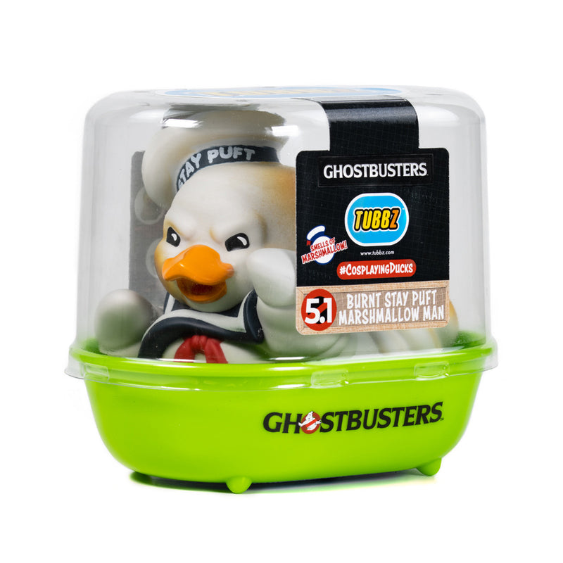 Ghostbusters Stay Puft (Exclusive Burnt Edition) TUBBZ Cosplaying Duck Collectible – Marshmallow Scented