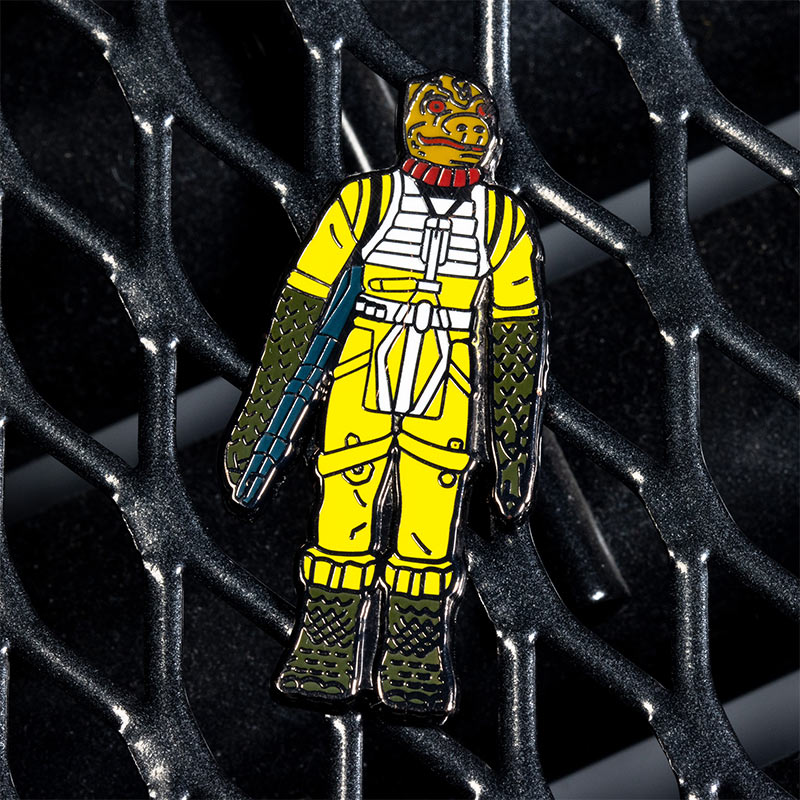 Pin Kings Star Wars Enamel Pin Badge Set 1.13 – Bossk and Rebel Soldier (Hoth Battle Gear)