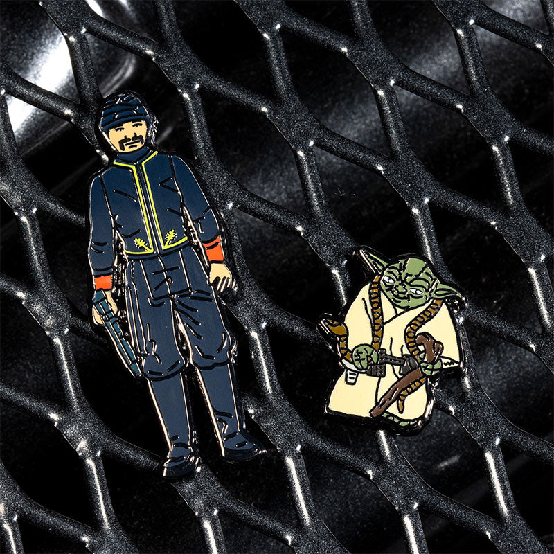 Pin Kings Star Wars Enamel Pin Badge Set 1.16 – Bespin Security Guard and Yoda