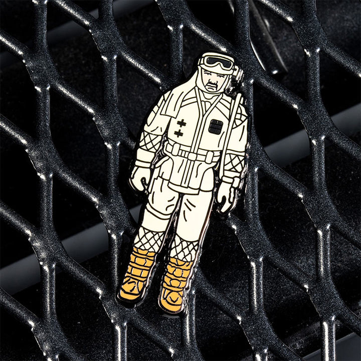 Star Wars Enamel Pin Badge Set 1.19 – Leia (Hoth Outfit) and Rebel Commander