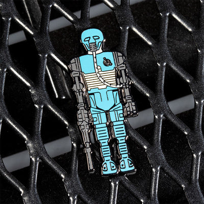 Pin Kings Star Wars Enamel Pin Badge Set 1.21 – 2-1B and R2 D2 (with Sensorscope)
